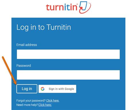 login to turnitin